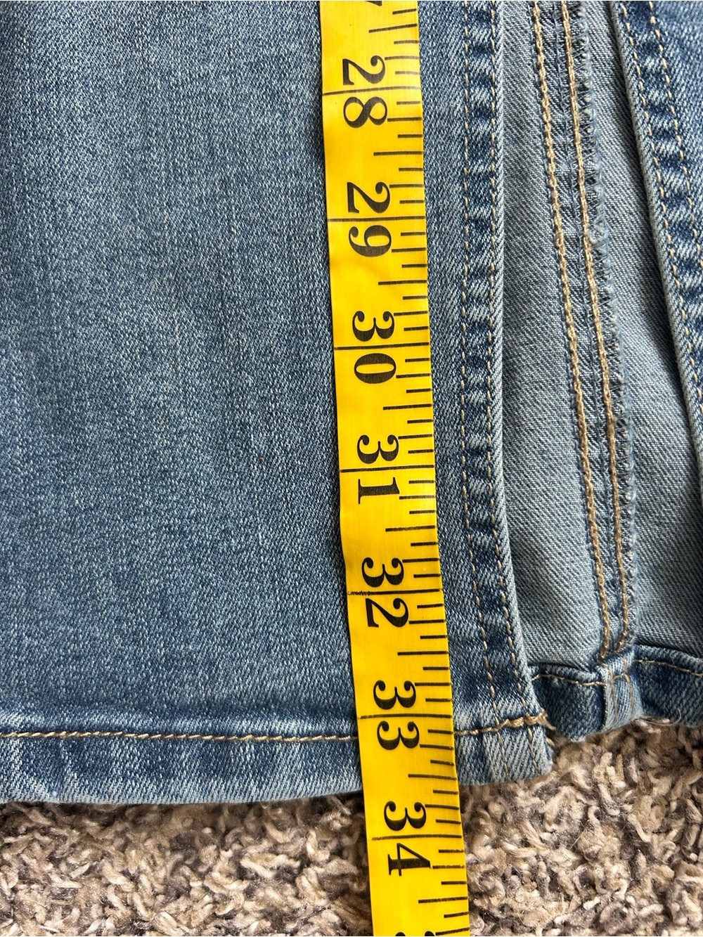 Rachel Zoe Maxi Pencil Line Denim Skirt Size 6 - Picture 6 of 8